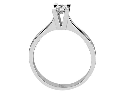 0.31 carat diamond solitaire ring