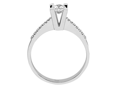 0.48 total carat diamond solitaire ring