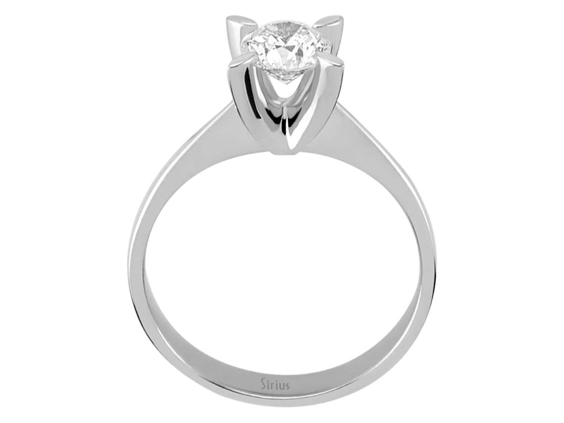 0,60 Carat Diamant Solitär Ring - handgefertigter Diamantschmuck aus Feingold | Sirius Diamant