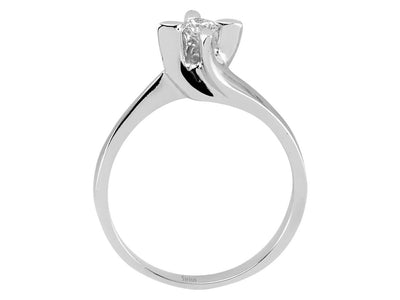 0.16 carat diamond solitaire ring