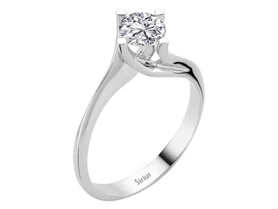 0.73 carat diamond solitaire ring