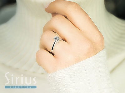 0.40 carat diamond solitaire ring