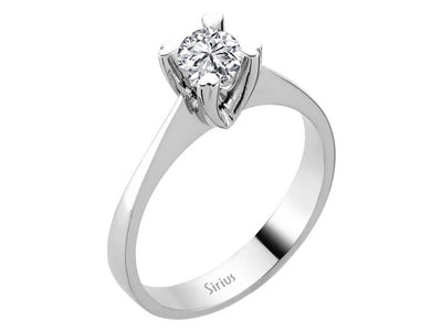 0.36 carat diamond solitaire ring