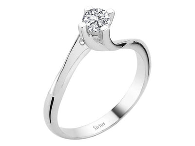 0.35 carat diamond solitaire ring