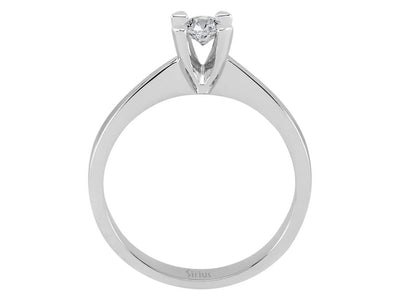 0.23 carat diamond solitaire ring