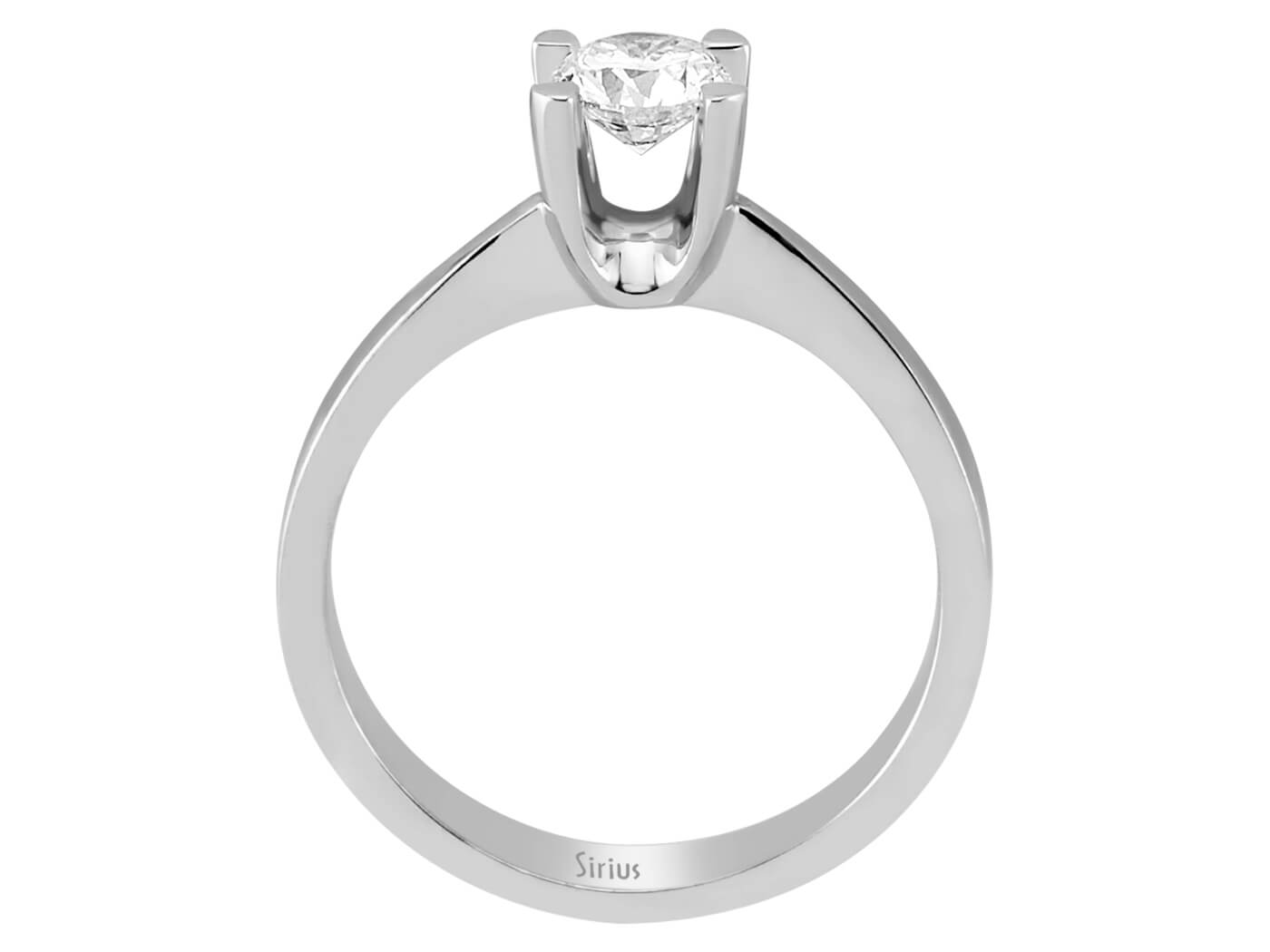 0.50 carat diamond solitaire ring