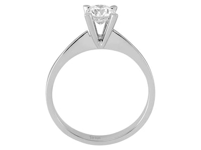 0.53 carat diamond solitaire ring