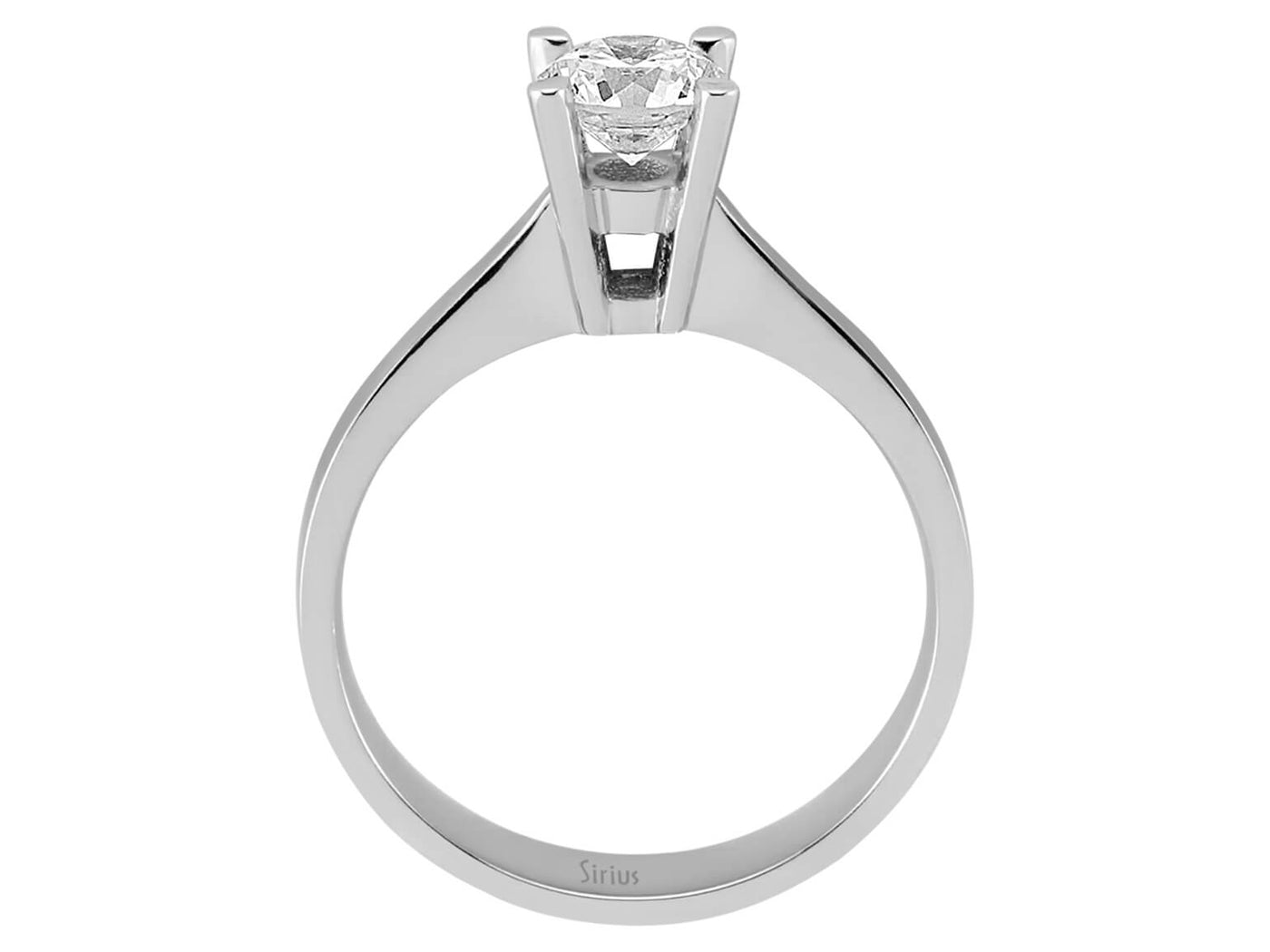 0.75 carat diamond solitaire ring