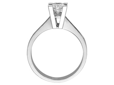 0.61 carat diamond solitaire ring