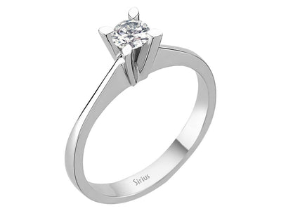 0.25 carat diamond solitaire ring