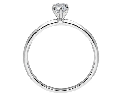 0.22 carat diamond solitaire ring