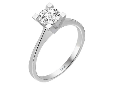 0.57 carat diamond solitaire ring