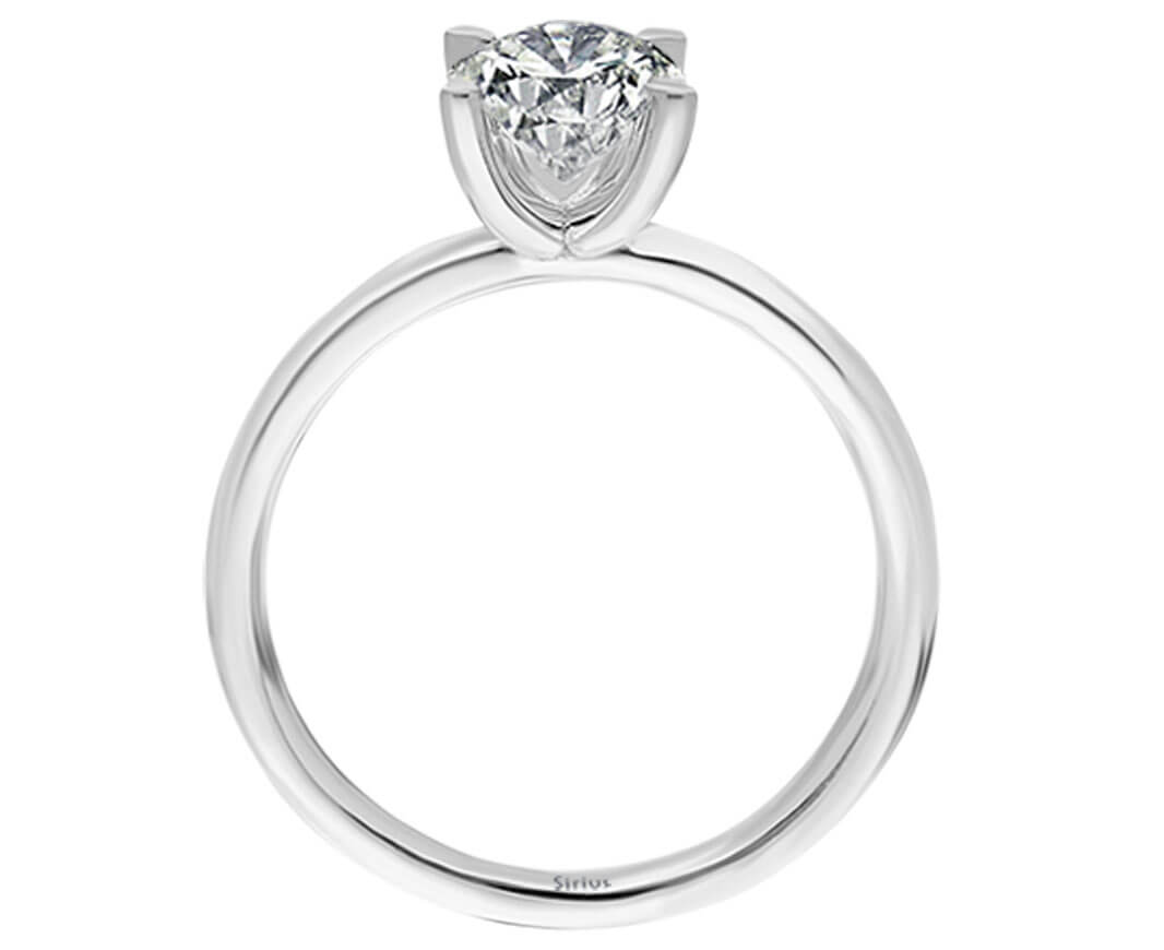 1,01 Carat Diamant Solitär Ring - handgefertigter Diamantschmuck aus Feingold | Sirius Diamant