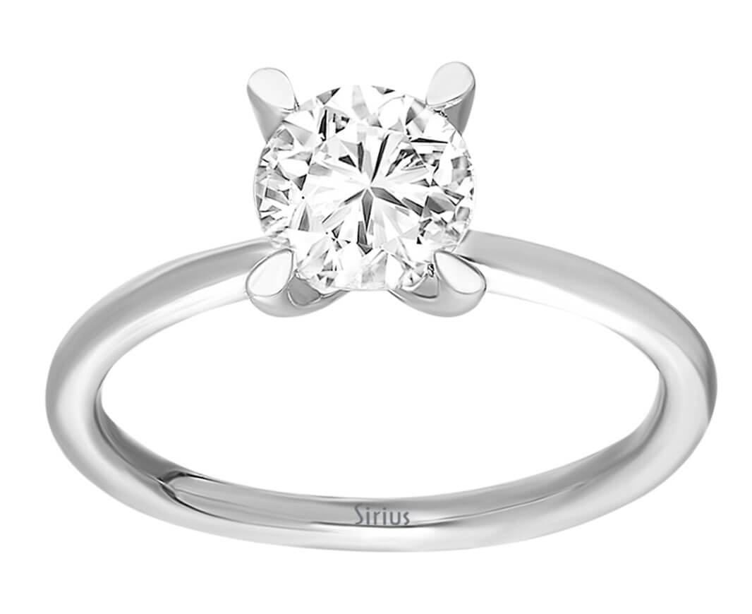 1,01 Carat Diamant Solitär Ring - handgefertigter Diamantschmuck aus Feingold | Sirius Diamant