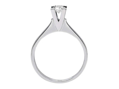 0.35 carat diamond solitaire ring