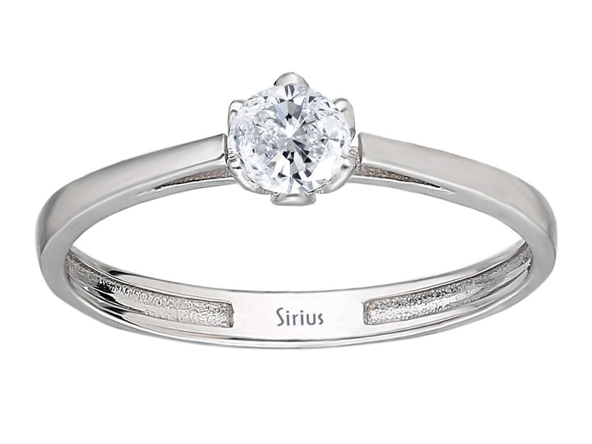G Farbe 0,50 Karat Diamant Solitärring - handgefertigter Diamantschmuck aus Feingold | Sirius Diamant