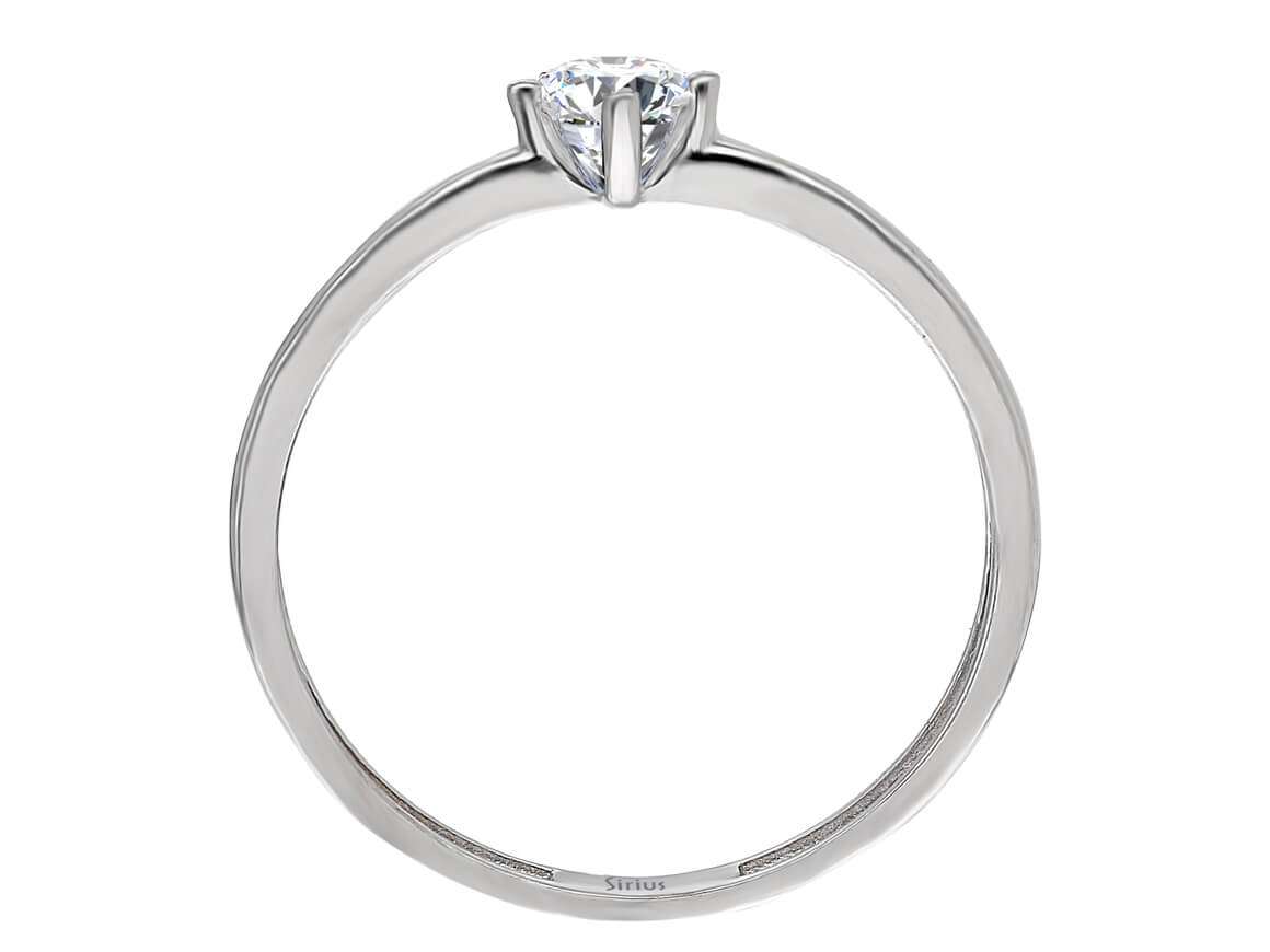 G Farbe 0,50 Karat Diamant Solitärring - handgefertigter Diamantschmuck aus Feingold | Sirius Diamant