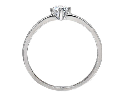 G color 0.50 carat diamond solitaire ring
