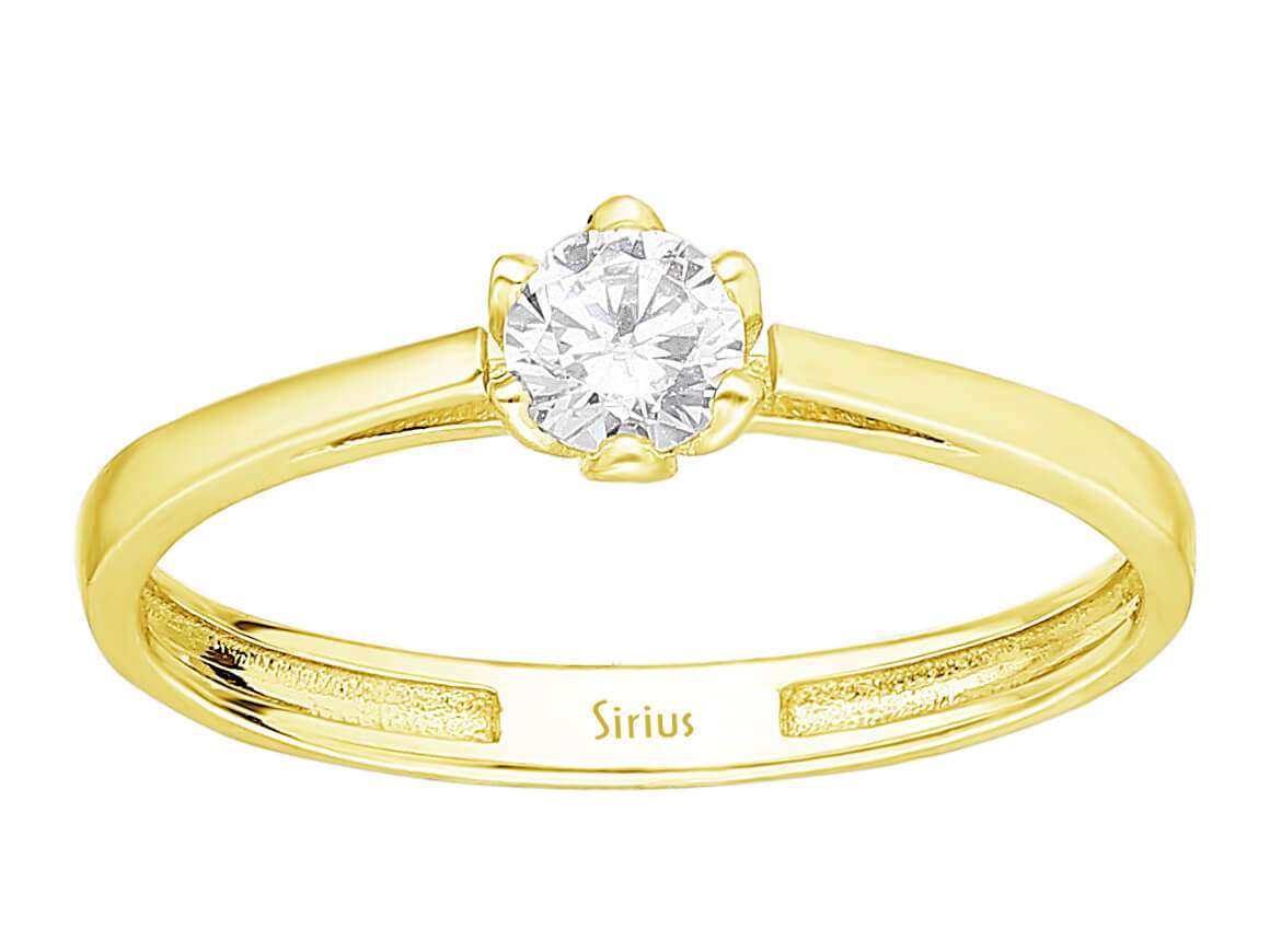 G-Farbe 0,50 Karat Diamant-Solitärring - handgefertigter Diamantschmuck aus Feingold | Sirius Diamant