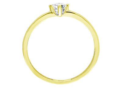 G color 0.50 carat diamond solitaire ring
