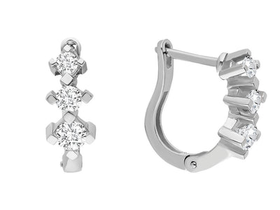 Tria Diamond Earrings