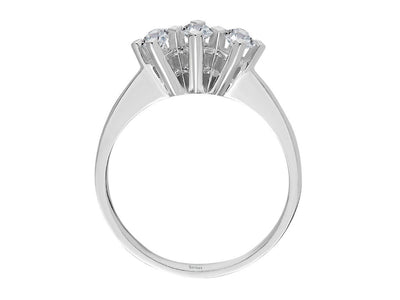 0,33 Carat Diamant Tria Ring