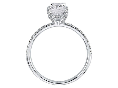 Diamond and Drop White Sapphire Venus Gala Ring
