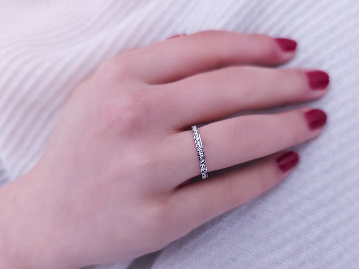 Bague souvenir en diamant