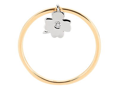 Diamond Clover Ring
