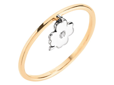 Diamond Clover Ring