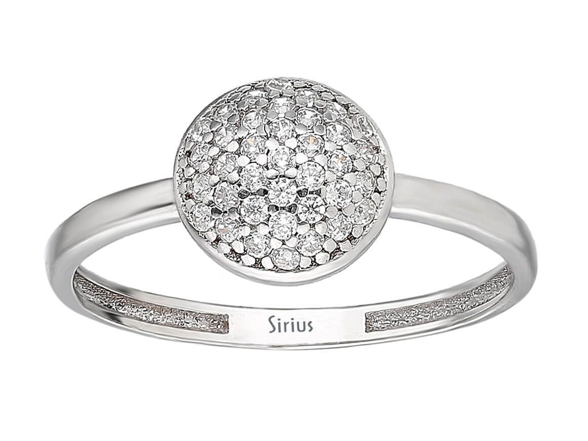 G Farbe 0,22 Karat Diamantring - handgefertigter Diamantschmuck aus Feingold | Sirius Diamant