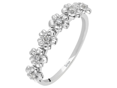 Diamond primrose ladies' ring