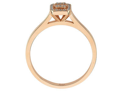 Rosea Stella Baguette Diamond Ring