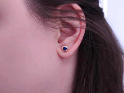 Sapphire earrings