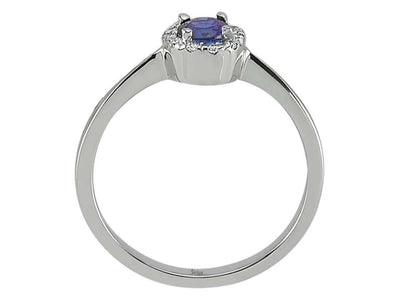 Diamond and Sapphire Ring
