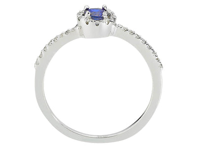 Diamond and Sapphire Ring