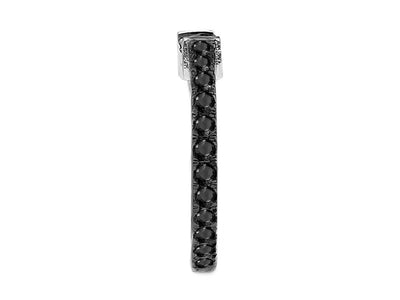Modern Schwarze Diamant Herren Creolen