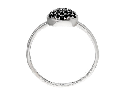 Black diamond ring