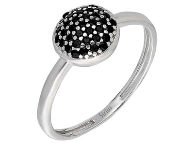Black diamond ring