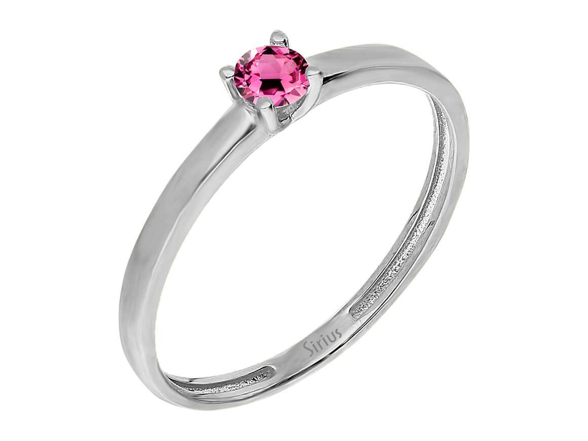 Tourmaline solitaire ring