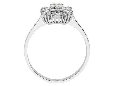Baguette Diamond Vega Star Ring