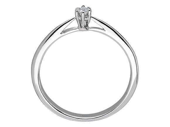 0,05 Karat Diamant Solitär Ring