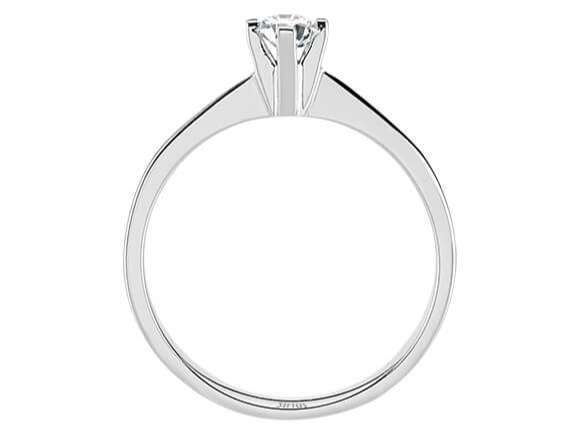 0,21 Carat Diamant Solitär Ring