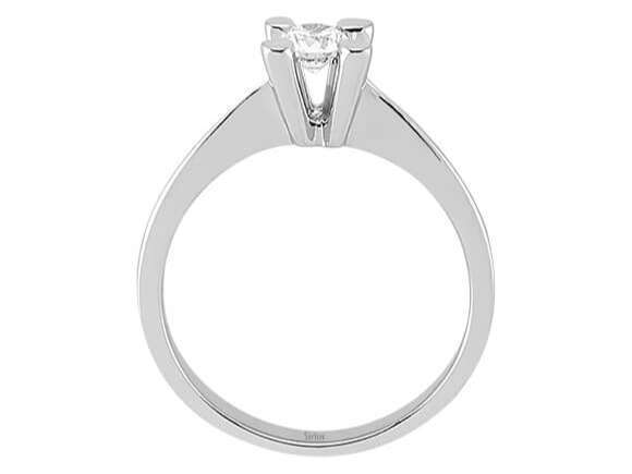 0,21 Carat Diamant Solitär Ring