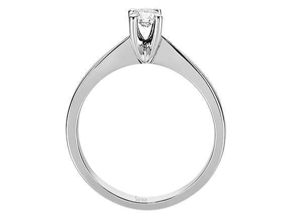 0,28 Karat Diamant Solitaire Ring