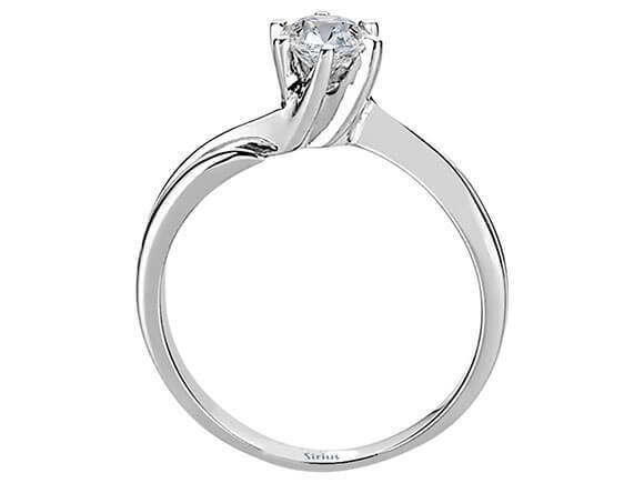0,37 Karat Diamant Solitaire Ring