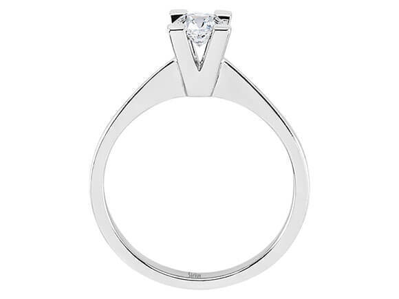 0,27 Karat Diamant Solitär Ring