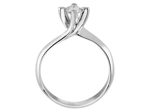 0,34 Karat Diamant Solitär Ring