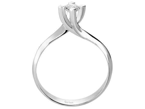 0,25 Karat Diamant Solitär Ring