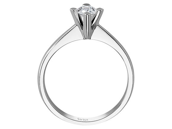 0,28 Karat Diamant Solitär Ring